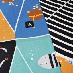 kit panneau - Guirlande de fanions - Pirates