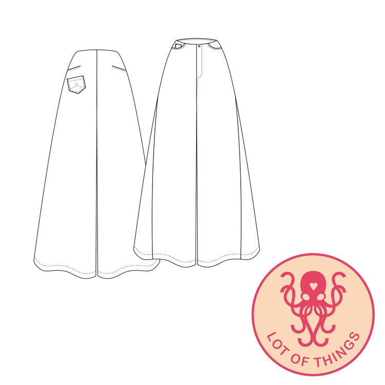 Pantalon gendarmette - patron lot of things