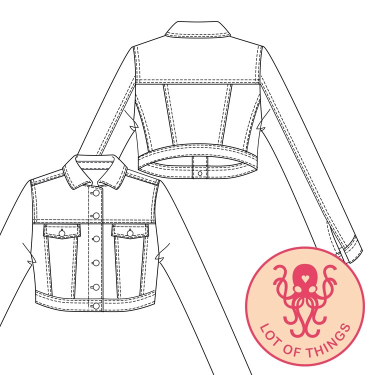 veste rocket - patron lot of things