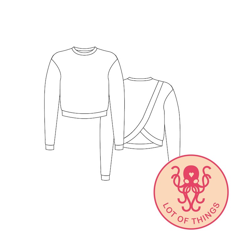 sweat douillette - patron lot of things