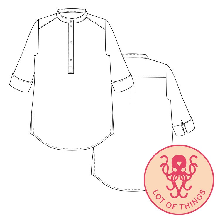 Chemise Ricard - patron lot of things