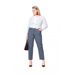 Patron Burda 6103 - Pantalon look jean