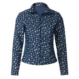 Patron Burda 6114 - Veste, gilet col montant ou à capuche