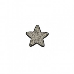 Écusson thermocollant - Petite étoile argent