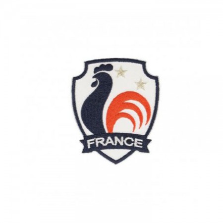 Patch / écusson Brodé Coq Chantant 7x8 Cm - Thermocollant Ou à Coudre, Pour Customiser Vêtements
