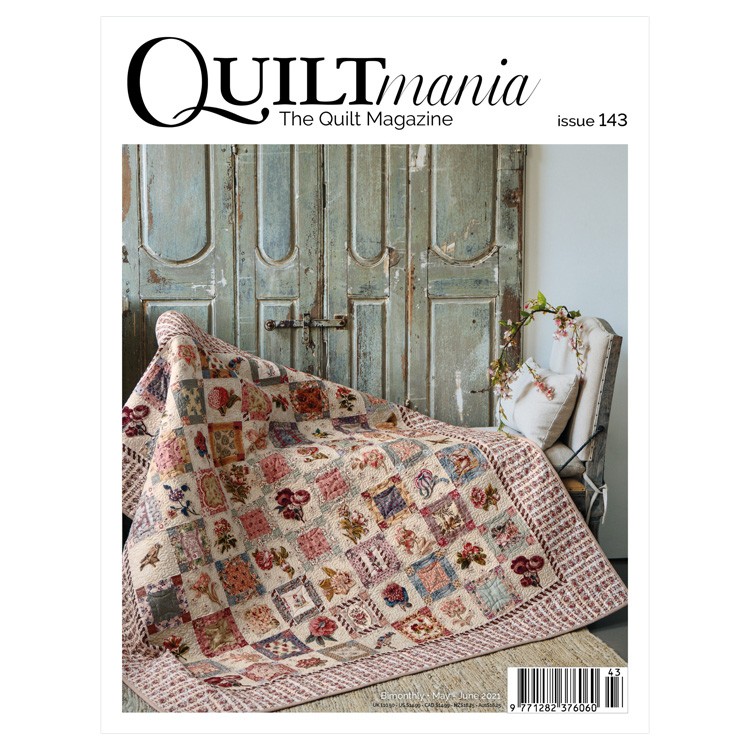 Magazine Quilmania n°143 - Mai/juin 2021