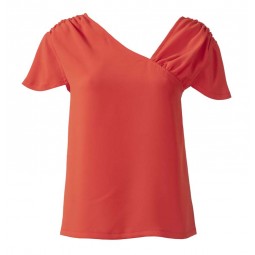 Patron Burda 6119 - Tee-shirt ou robe encolure asymétrique