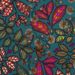 Tissu d'ameublement Olivier Thevenon - Rainbow tree vert
