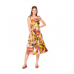 Patron Burda 6140 - Robe d'été à bretelles