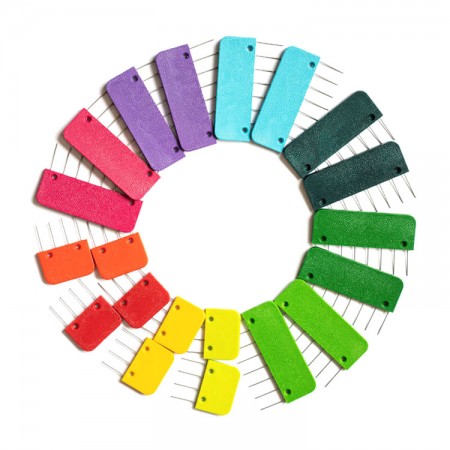 Bloqueur tricot arc-en-ciel x20 - Knit Pro - Mondial Tissus