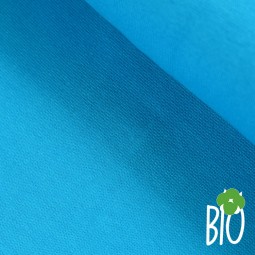 bord-côte bio - Lisse bleu turquoise