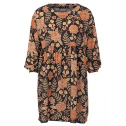 Patron Burda 6055 - Robe à jupe froncée