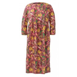 Patron Burda 6058 - Robe tombé fluide manches 3/4