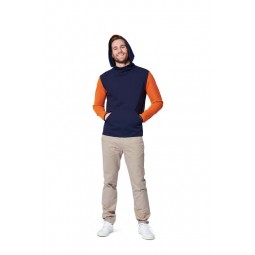 Patron Burda 6064 - Sweat-shirt classique avec capuche ou bordure d'encolure