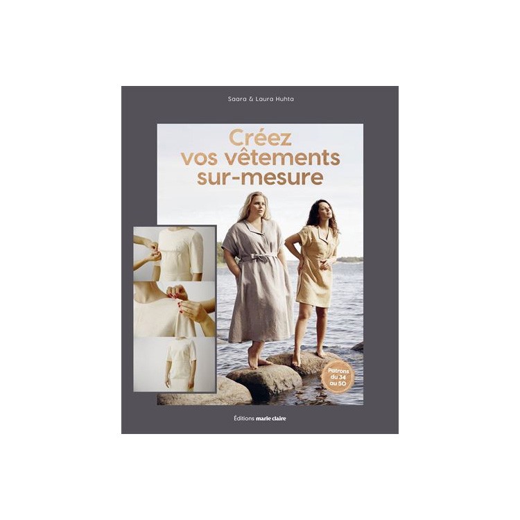 Livre couture - créez vos vêtements sur-mesure - Editions mango