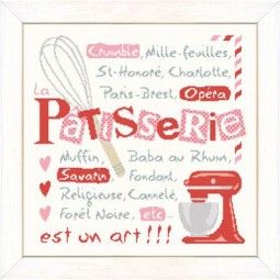 Fiche de broderie Lilipoints : Pâtisserie
