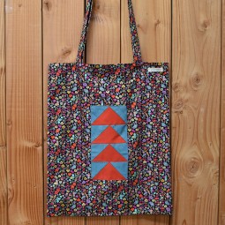 Kit de couture : Tote bag Vol d'oie - fleuri