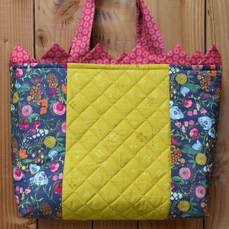 Kit de couture : Sac Louise - Roses Kit de couture : Sac Louise - Roses