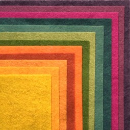 Assortiment de feutrine 15 x 15 cm - The Cinnamon patch
