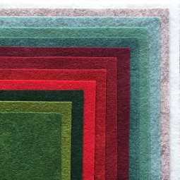 Assortiment de feutrine 15 x 15 cm - The Cinnamon patch