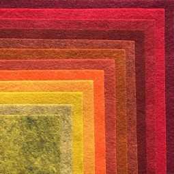 Assortiment de feutrine 15 x 15 cm - The Cinnamon patch