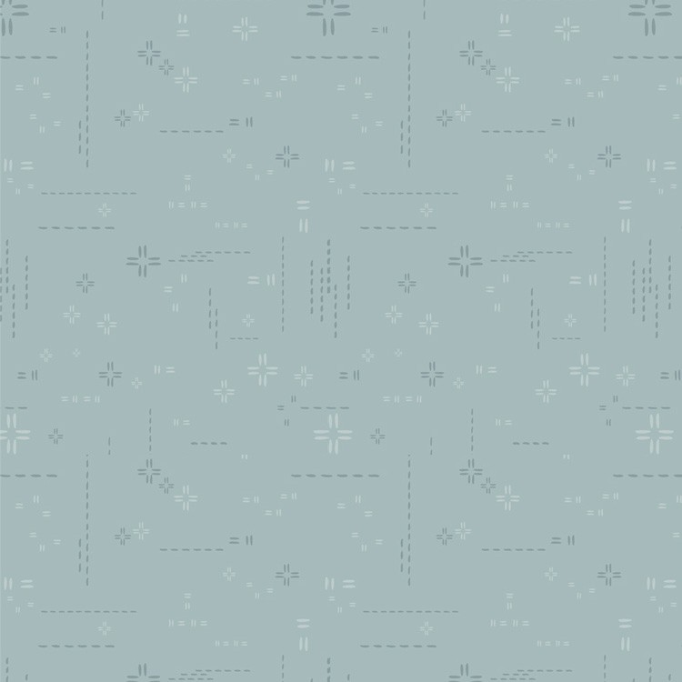 Art Gallery Fabrics - Decostitch - Skyline blue
