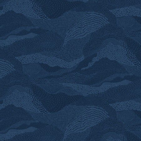 Tissu Fantaisie - Elements bleu