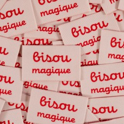Étiquettes fantaisies Ikatee - Bisou magique