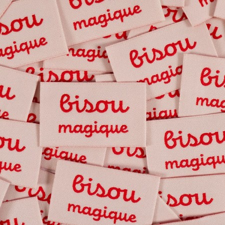 Étiquettes fantaisies Ikatee - Bisou magique