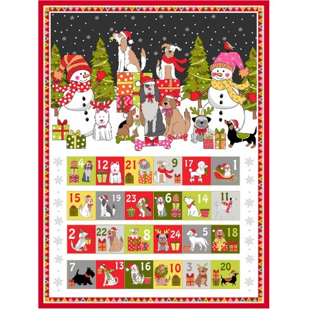 Tissu Noël - Calendrier de l'avent - Yappy Advent