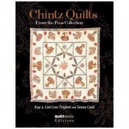 Livre : Chintz Quilts - From the poos collection - Quiltmania editions