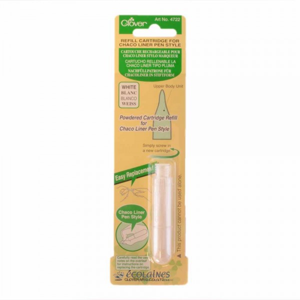 Chaco liner stylo marqueur - Clover - blanc - rechargeable