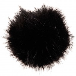 Pompon imitation fourrure