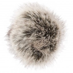 Pompon imitation fourrure