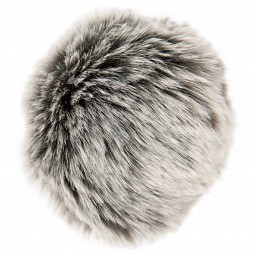 Pompon imitation fourrure