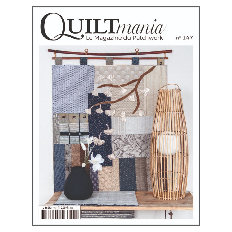 Magazine - Quiltmania n°147 Janvier - Février