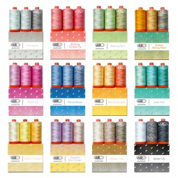 Color builders Aurifil 2022 - Flora Bom