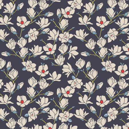 Art Gallery Fabrics - Magnolia Nightfall