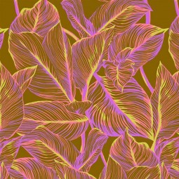 Tissu Anna Maria Horner - Made my day - Canna ambré