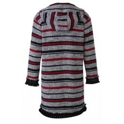 Patron Burda 6012 - Sweat-shirt ou robe à capuche