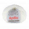 Merino baby de Katia : Couleur - 01 Blanc