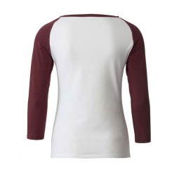 Patron Burda 6028 - T-shirt cintré, manches raglan