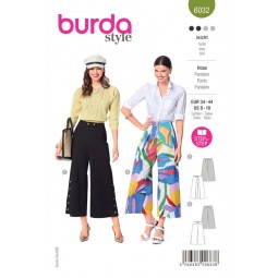 Patron Burda 6032 - Pantalon ample