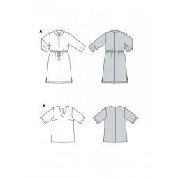 Patron Burda 6038 - Robe ou blouse chemise