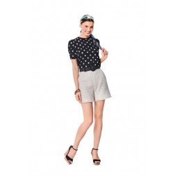 Patron Burda 6043 - T-shirt manches à plis