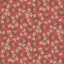 Tissu Michelle Yeo - Lille - Flower leaf pink