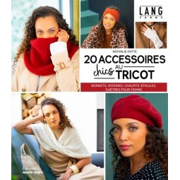 Livre - 20 accessoires chics au tricot
