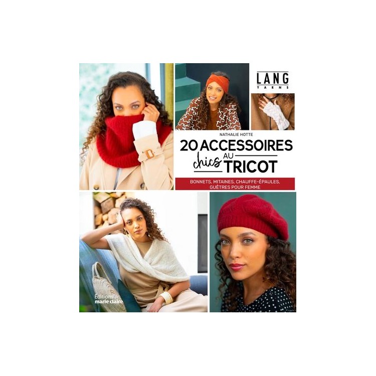 Livre - 20 accessoires chics au tricot