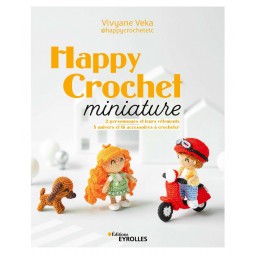 Livre - Happy crochet miniature
