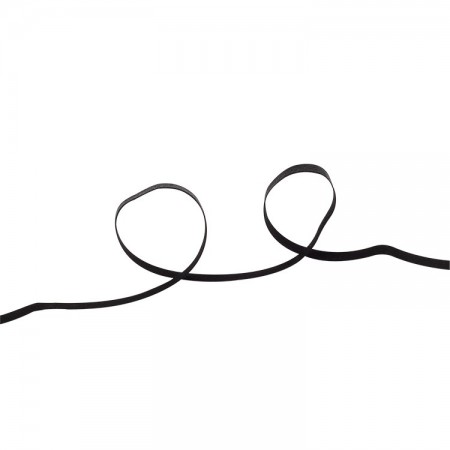 Biais thermocollant 6 mm Noir 5 m